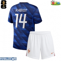 Frankrike Adrien Rabiot #14 Hjemmedraktsett Barn VM 2026 Kortermet (+ Korte bukser)